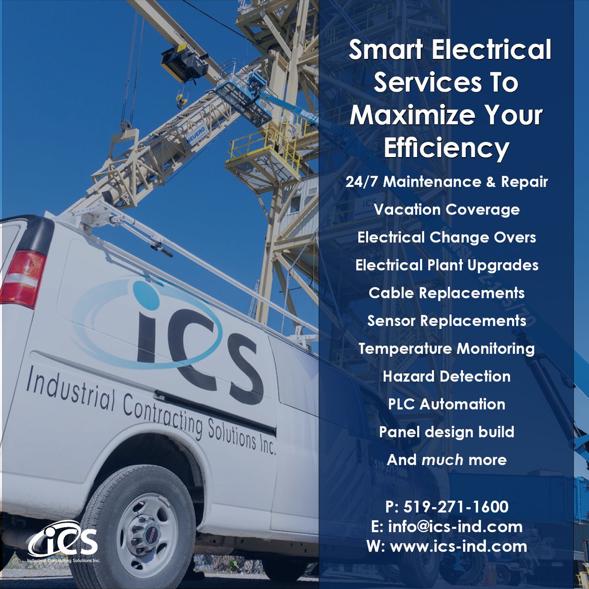 ind_contracting's tweet photo. After hours? We've got you covered.

Industrial Contracting Solutions (ICS) offers 24/7 expert solutions for grain temperature monitoring, moisture or hazard detection, live relocations, electrical change overs, and much more.

#ElectricalExcellence #Electrical #Electrician https://t.co/IhOEduQVfS