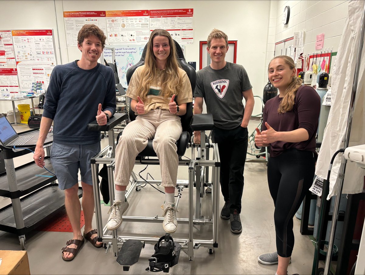 📣Proud to announce that Dr. Martin MacInnis (<a href="/UCalgary/">U Calgary</a>) is the first recipient of our newly designed bilateral KEE. Providing the ability to access new frontiers in exercise physiology! Check out the photos- seamless transition between bilateral and unilateral exercise! #KEE