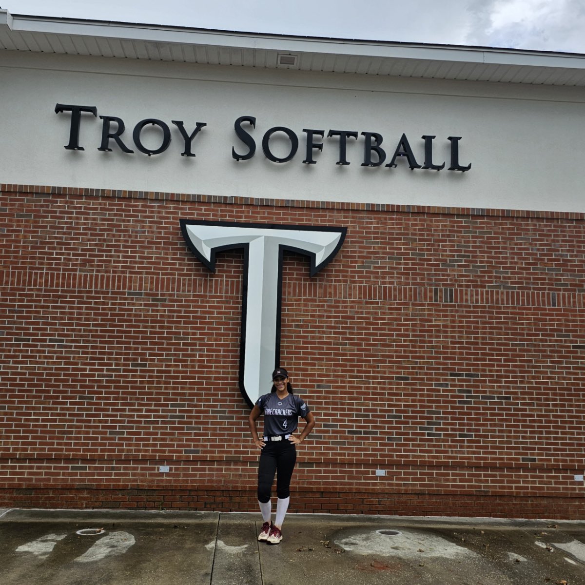 4_kcruz98182's tweet photo. I had an amazing time at Troy university’s camp this Tuesday. It was so much fun interacting with coaches as well as other players! https://t.co/7wKphldDia