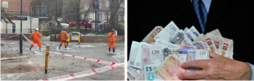 Water bills across Britain will rise by up to 73% to cover the unavoidable cost of crumbling infrastructure, sewage leaks and water company bosses' holiday villas