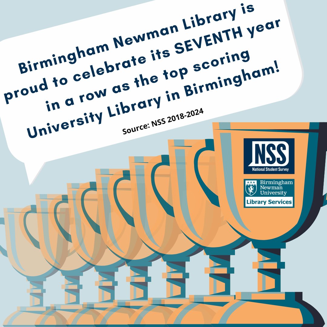 Birmingham Newman Library tweet media