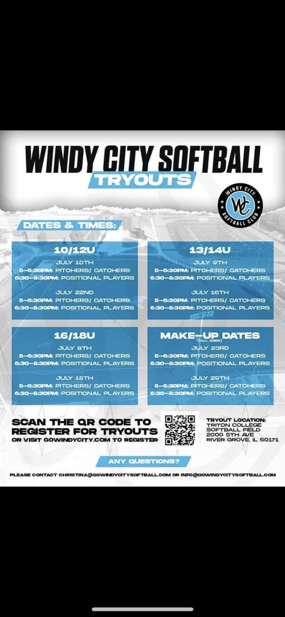 Windy City Softball Club tweet media