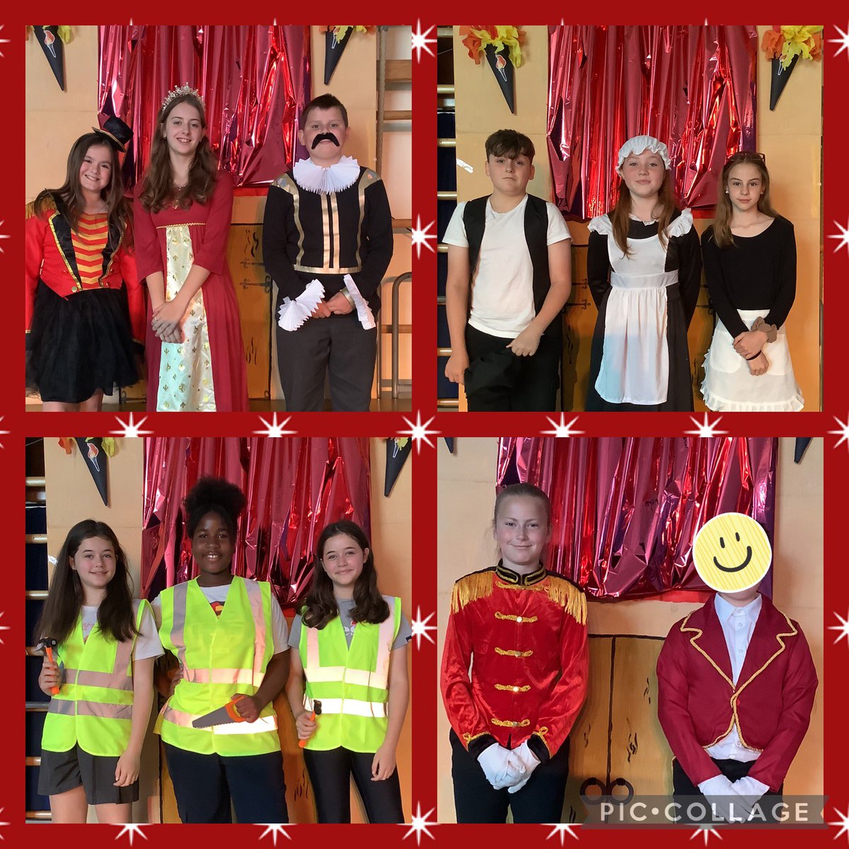 NewInnPrimary's tweet photo. Well, that’s a wrap! A massive well done to Year 6 on the amazing performance of their Leaver’s Concert ‘Shakespeare Rocks’. Nothing short of fantastic! Huge thanks to all the families who came to support us, provided costumes and helped us learn our lines! Diolch! #Superstars https://t.co/HgYiO4fS6b