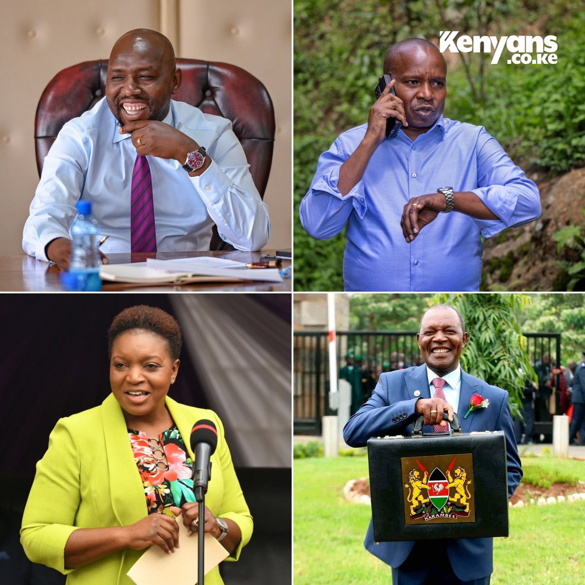 Which of these Cabinet Secretaries do you think should President Ruto retain in his new line up? #KenyansPoll
