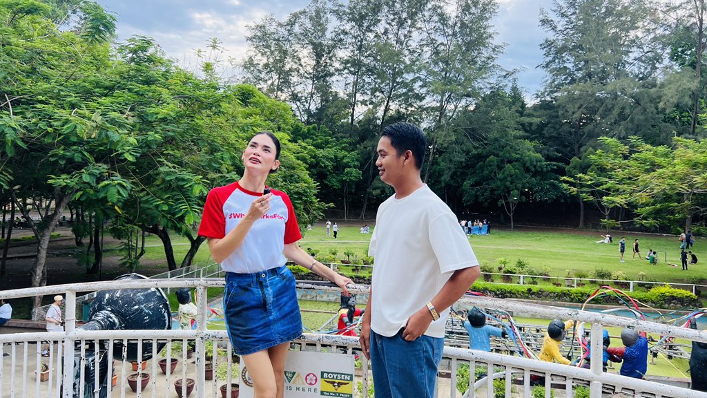 Bienbayo13's tweet photo. What a productive day with Miss Universe Pia Wurtzbach π₯°π₯°
#safeSpacePh
#Loveyourself https://t.co/udLPFtBH4v