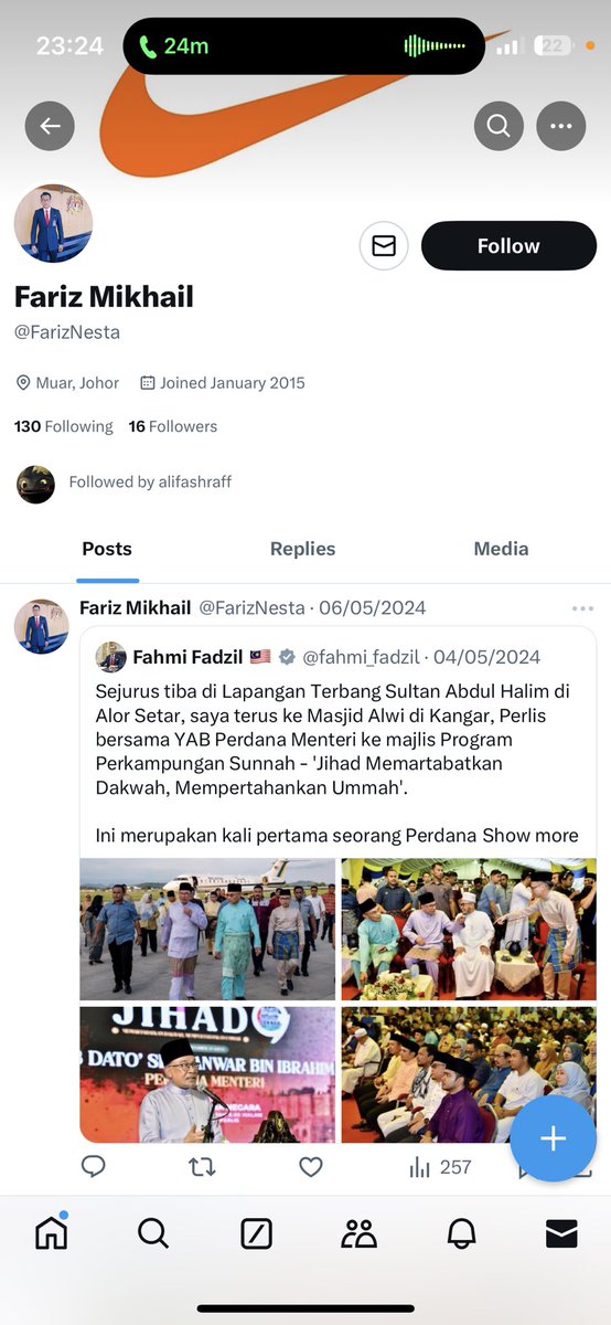 najwaznd's tweet photo. Terus block weh🤣 dasar jantan tak guna https://t.co/0UYCStfulZ