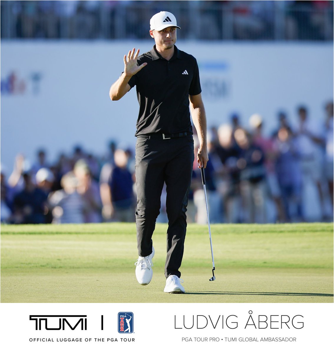 Announcing our newest global ambassadors, professional golfers Nelly Korda, the #1 female golfer in the world and the reigning Chevron Championship winner, and Ludvig Åberg, ranked #4 globally. 
 
To learn more about TUMI Sport’s partnerships, visit TUMI.com/About.