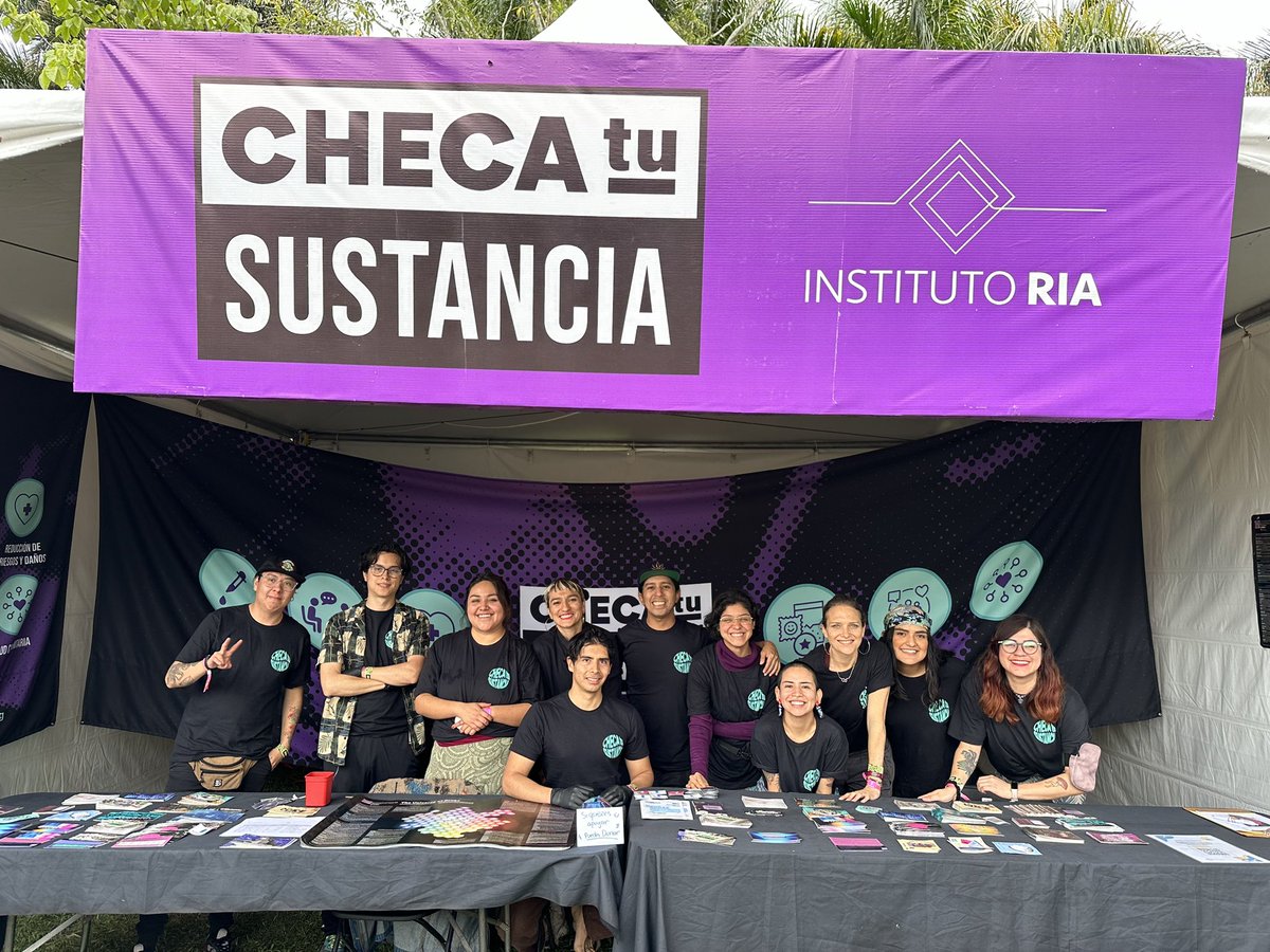 zarasnapp's tweet photo. ¿Organizas festivales o fiestas y te interesa la reducción de riesgos? ¡Invita a Checa tu Sustancia del @institutoriamx a tu siguiente evento! https://t.co/EJhAvAKQgi https://t.co/KRaspDVYZc