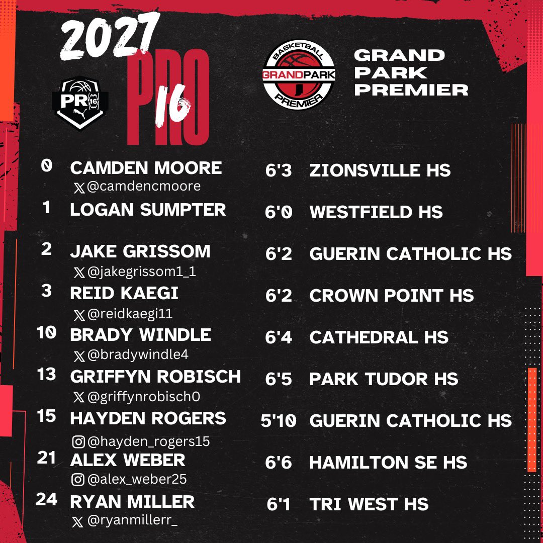 📍 Phoenix AZ
<a href="/PRO16League/">PRO16/NXTPRO League</a>