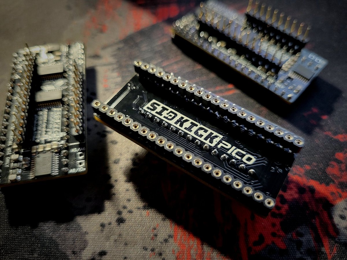 devzine_pl's tweet photo. New version of the SIDKick Pico with integrated DAC on board. Another project with the #RaspberryPico. Assembled, straight from @PCBWayOfficial. Nice.
https://t.co/jPuLrxamno
#SIDKickPico #SID #Commodore #C64 https://t.co/UOpKo7UdG8