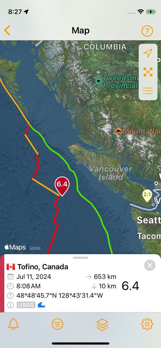 jodyvance's tweet photo. #tofino now. #bcquake https://t.co/JwdcRahdR0
