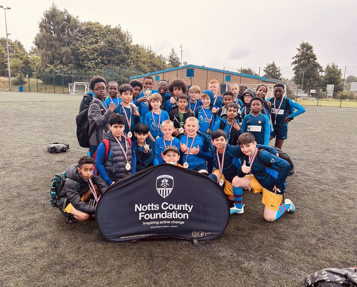 NCFCFoundation's tweet photo. It was our pleasure to host a @PLCommunities Primary Stars tournament today, inviting local schools to come and spend a day playing football and engaging in different workshops.

Big thanks to @nottsfire Fire Prevention team who did safety talks with the young people 👏
#Notts https://t.co/XgyM6YahOO