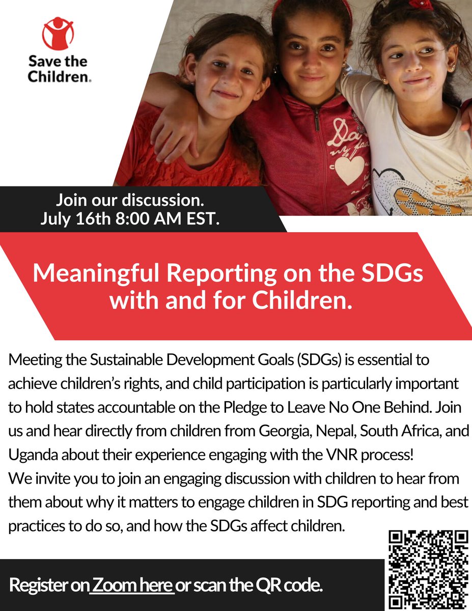 Save the Children UN New York tweet media