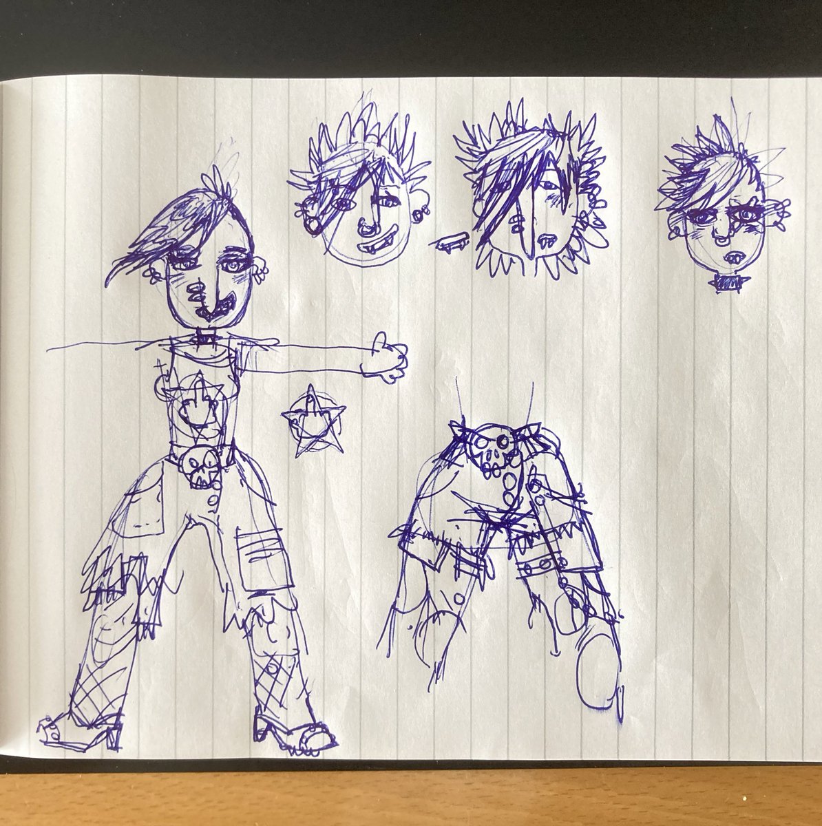 Another day another stab at designing the broomwitch you get as roommate in broomville … hard decision wich witch do you prefere? 

Or maybe I should just use them all?

#gamedesign #racegame
