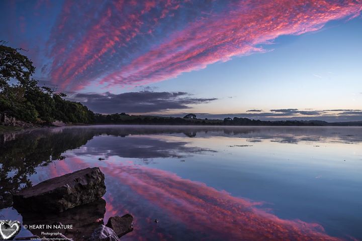 Looking through  my catalogues... this was a great sunrise over Lawrenny :-)