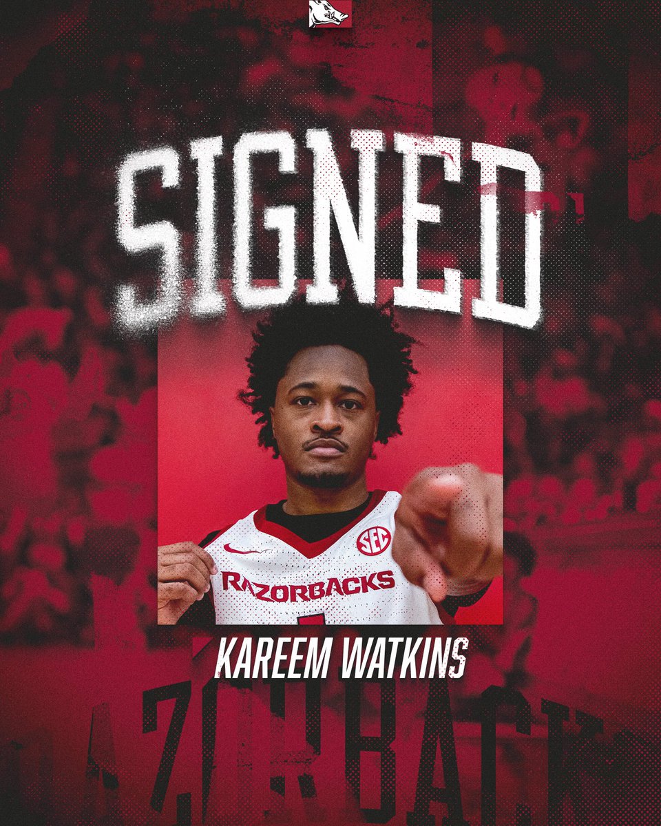 RazorbackMBB's tweet photo. Adding four new Hogs to the squad 🐗🐗🐗🐗 https://t.co/Trve0VX7rD