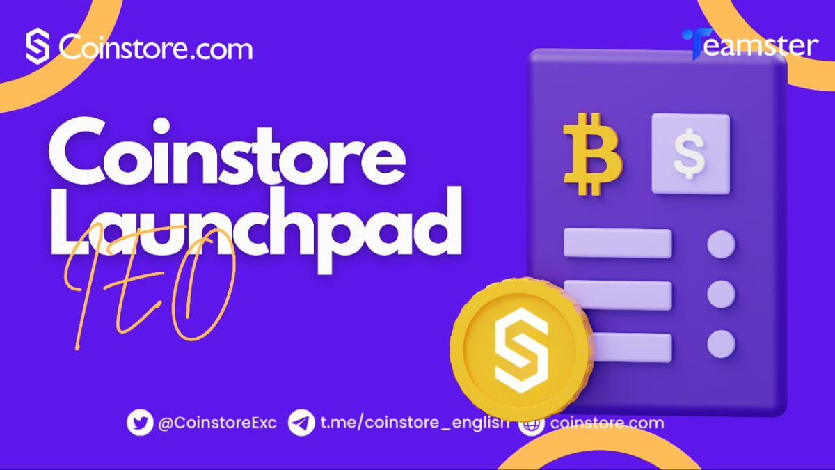 Tomalsordar's tweet photo. Don't forget to protect your investments and enhance your trading experience by upgrading #KYC @CoinstoreExc.You can enjoy advanced benefits on Prime and gain priority IEO allocations with our #Whitelist Subscription Model.

Join
https://t.co/qinVCRxFFN

#Coinstore #trading https://t.co/sawkIv1Rx3