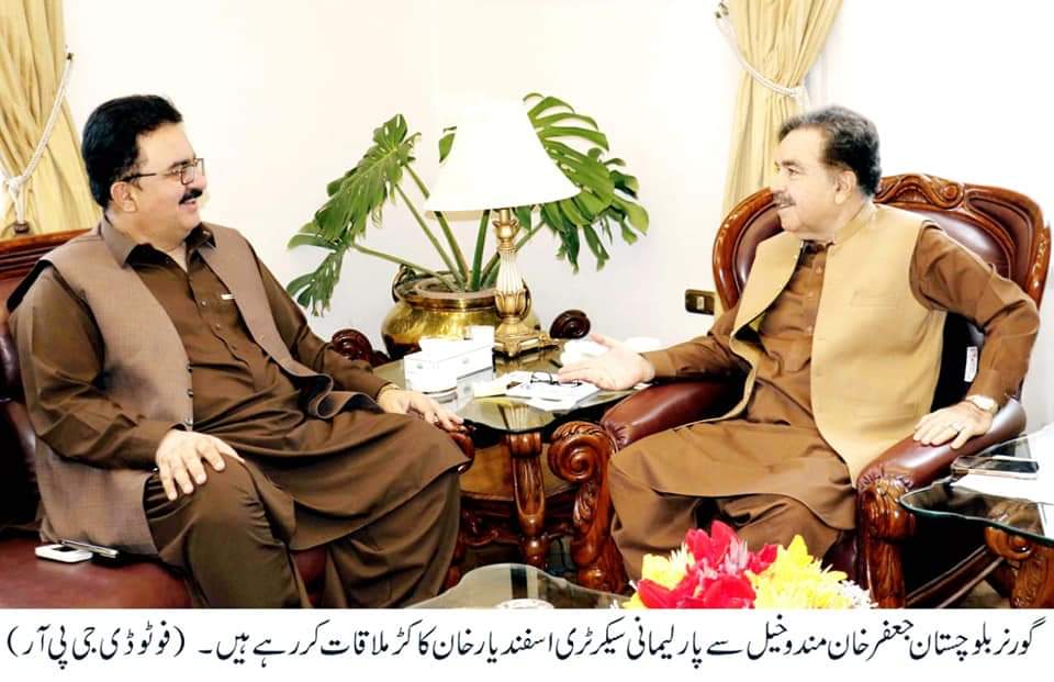 asfandyarkk's tweet photo. Called on Governor #Balochistan Shiekh Jaffar Khan Mandokhail https://t.co/ahnGfxMYyV