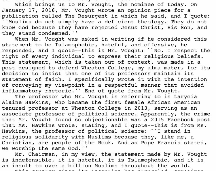 DavidDark's tweet photo. For those catching up, @RussVought45 seems to've successfully auditioned for #PublicServant45's team by joining @Franklin_Graham's effort to get Dr. Larycia Hawkins fired from @WheatonCollege after she stood up to @jerryfalwelljr. Watch @samegodfilm. https://t.co/kGb8PJTMy8