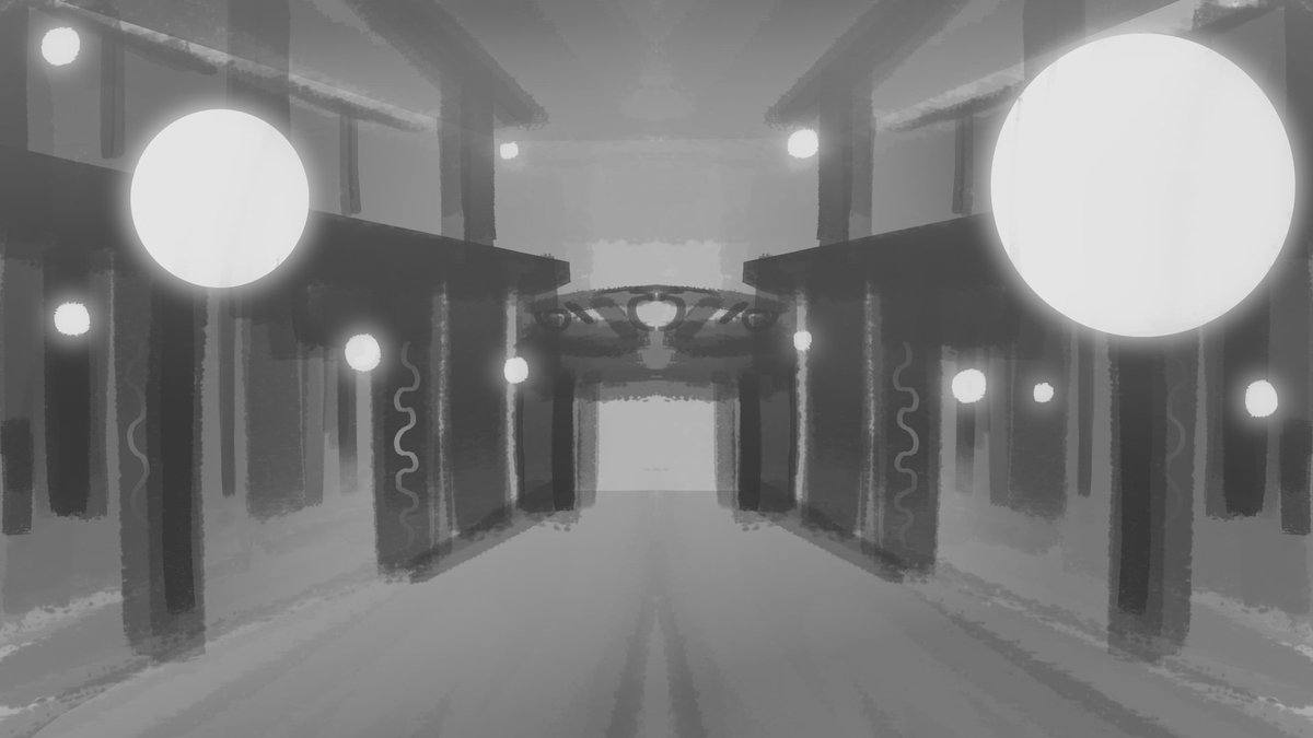 playumbraslight's tweet photo. Some more concept art for our Downtown area, you can already see some platforming elements that are going to be interesting for the gameplay. What do you guys think of some zappy platforms? ⚡ 
Concept art by letharts_ over on Instagram 🎨

#umbraslight #indiegame #indiedev https://t.co/XliZPppL9K