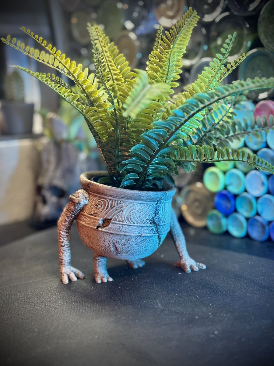 thebillyhooper's tweet photo. I designed Alexander pot boy from Elden ring! If you want to 3D print it, I have the STL linked.  
#3dprinting #ELDEN_RING #ELDENRING https://t.co/QTIbDenCy0