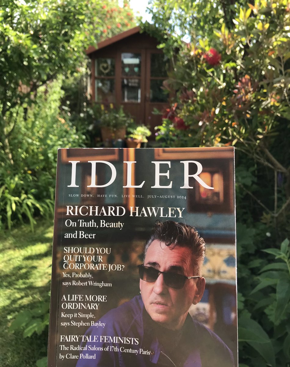 letterappsoc's tweet photo. It’s the Letter Writing Shed in the @idler in the Letter Writing Shed! Thanks everso to Alex Johnson (no relation) for getting THLAS HQ such a wonderful feature in such a wonderful publication! ☺️🏡📰🐌✉️❤️ https://t.co/fcBdyKItjC