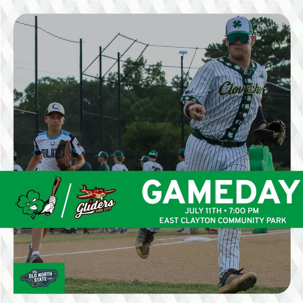 ClaytonClovers's tweet photo. The #CloveShow puts its 13-game winning streak on the line tonight by hosting @GlidersONSL at 7 PM!

The Clovers are 4-0 this season against the Gliders and defeated them 8-3 at home back on June 9th!

#CloveShow #CloverNation 🍀🍀🍀 https://t.co/2dg5YKRj0T