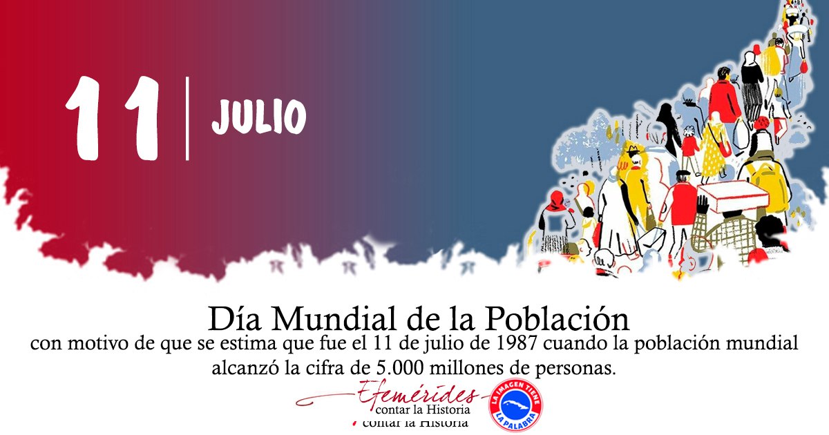 Para no dejar a nadie atrás, hay que contar con todas las personas.
Cada 11 de julio se celebra el Día Mundial de la Población, con el propósito de aumentar la conciencia sobre las cuestiones de población, incluidas sus relaciones con el medio ambiente y el desarrollo.