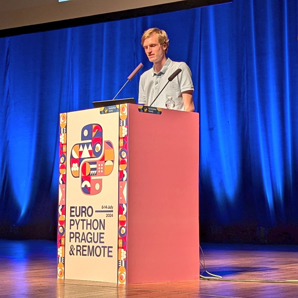 pauloxnet's tweet image. Armin Ronacher is giving the today closing keynote of the EuroPython 2024 conference, entitled "The Catch in Rye: Seeding Change and Lessons Learned" in Prague 🇪🇺
Info 👇
ep2024.europython.eu/session/the-ca…
#EuroPython #EuroPython2024 #Python #packaging
CC @EuroPython @mitsuhiko @getsentry