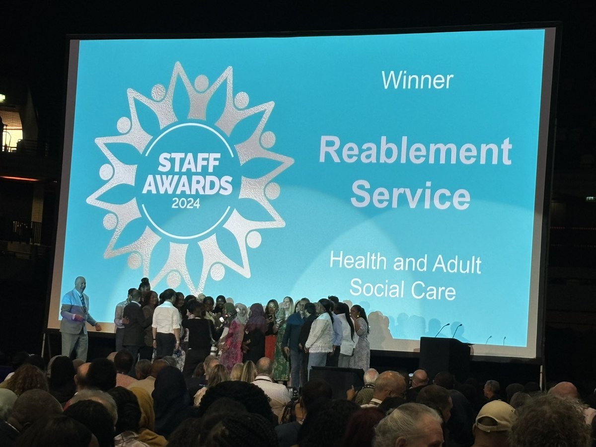 alexalexalex32's tweet photo. Congratulations to Reablement service on you award 🥇 fantastic win 🏆 @AnastasiaBoulis @TowerHamletsNow https://t.co/h4j6dKoLzh