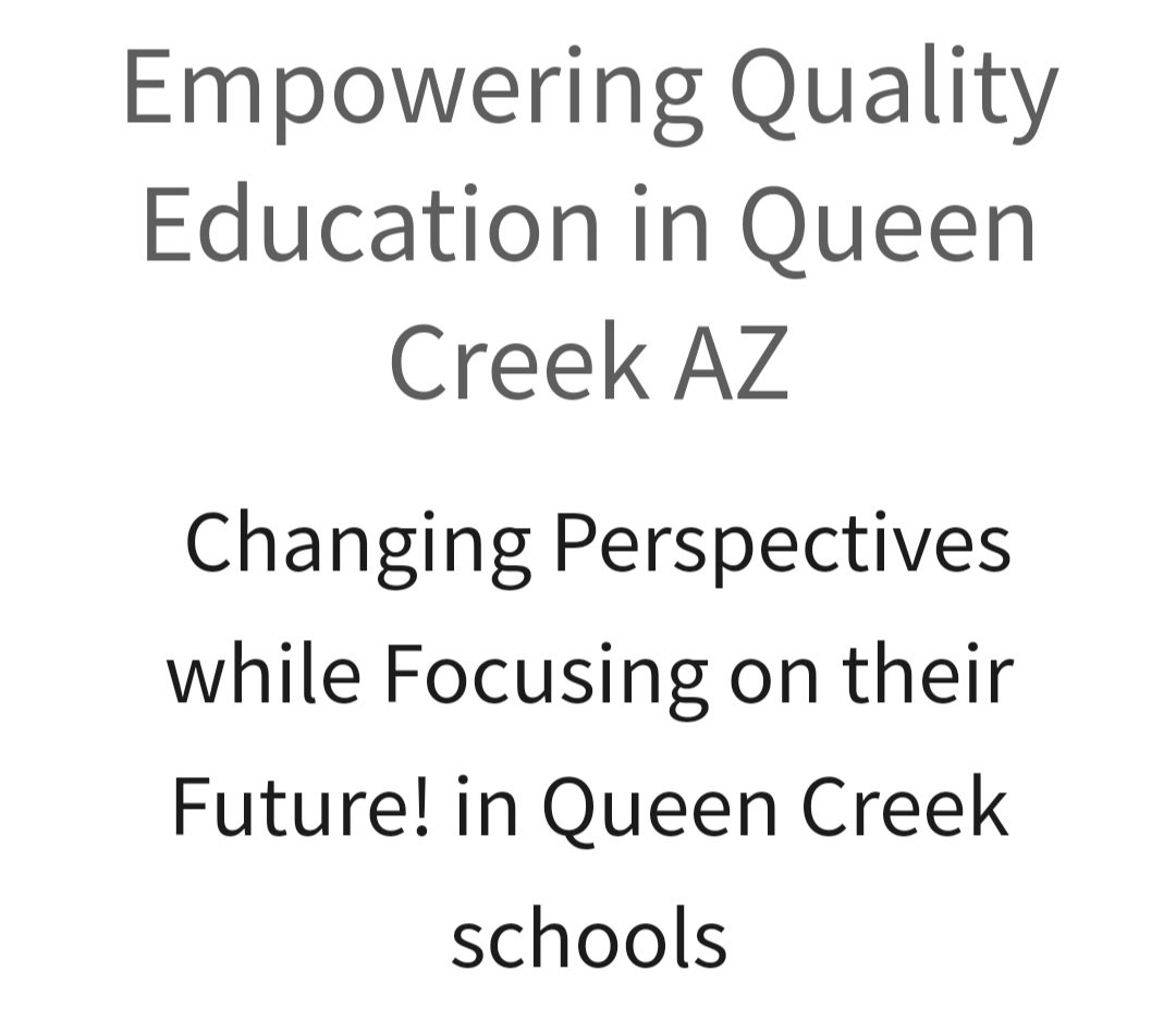 Check out these Queen Creek school board candidates! 

3forqc.com