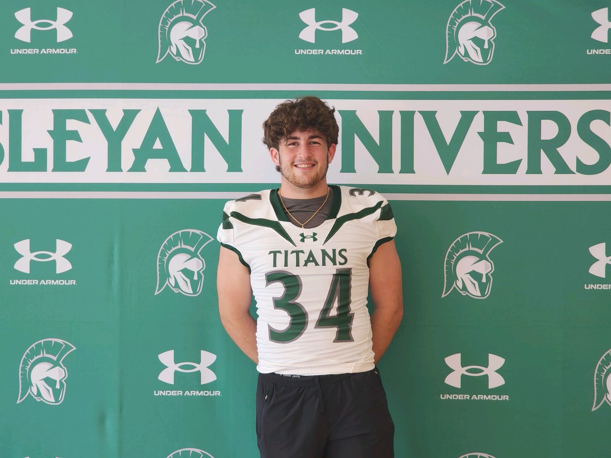 After a conversation with <a href="/CoachYarosz/">Mike Yarosz</a>  I am excited to announce that I have received an offer from <a href="/IWUTitanFball/">ILLINOIS WESLEYAN FOOTBALL</a>!