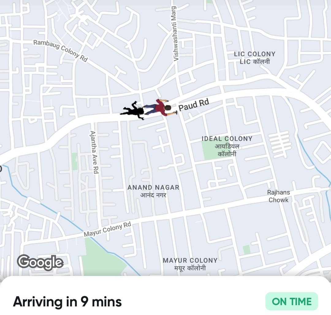 thedarkrebel's tweet photo. What design is this @Swiggy? I thought my delivery guy had an accident 😑 https://t.co/aG2TjlwN5i
