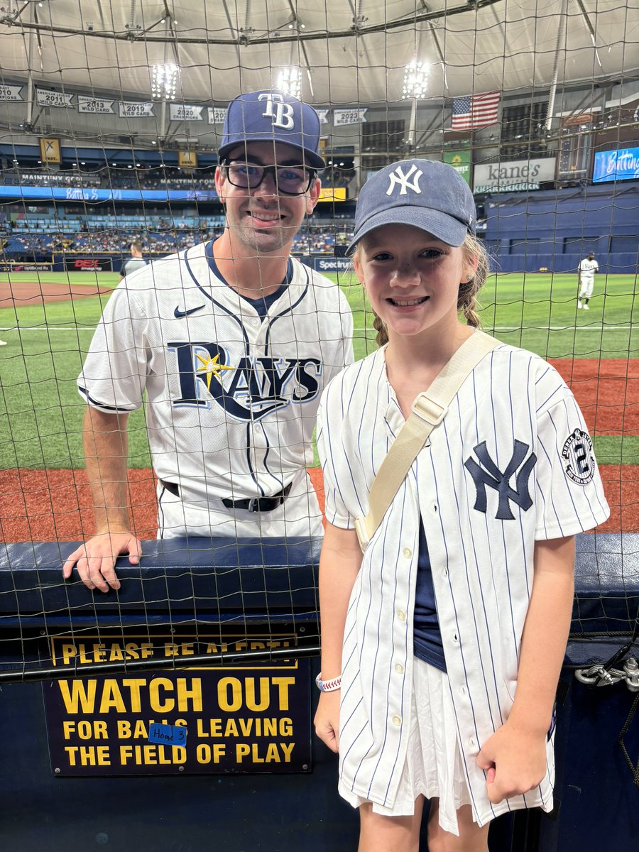 mfross8's tweet photo. @bradencoles thanks for helping create a great memory. With the ball you gave my daughter she was able to later have DJ LeMahieu sign it. One of her favorite @Yankees @YankeesPR https://t.co/0rSwG0G5bM