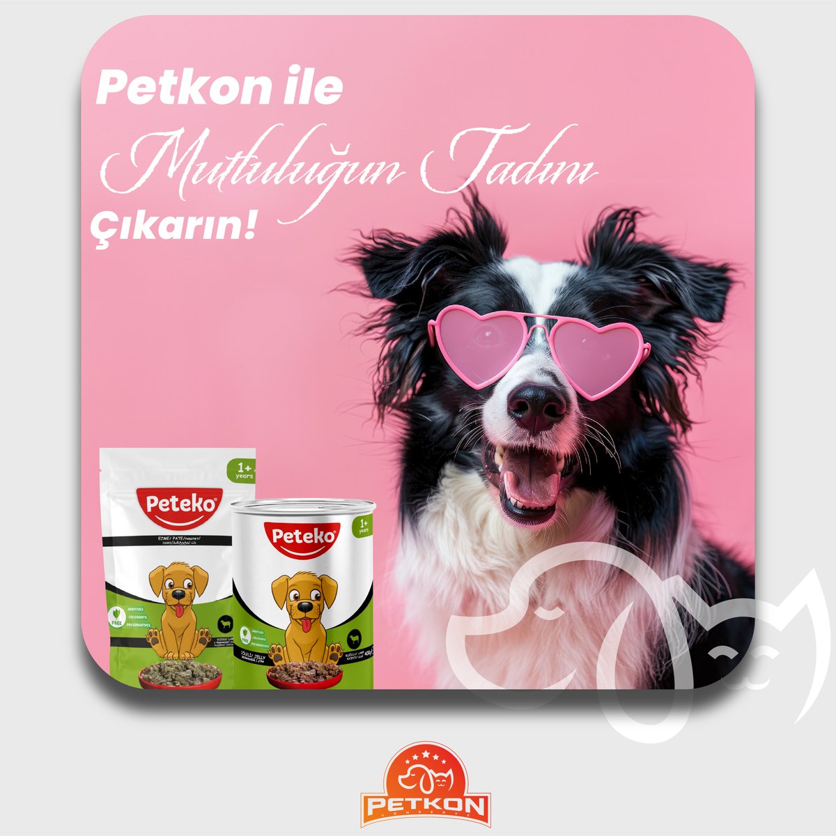 Onların mutluluğunu Petkon mamaları ile taçlandırın!
💕🐾

#petkonpetfood #petekopetfood #peteko #kurumama #yaşmama #petfood #catfood #kedimaması #köpekmaması #dogfood