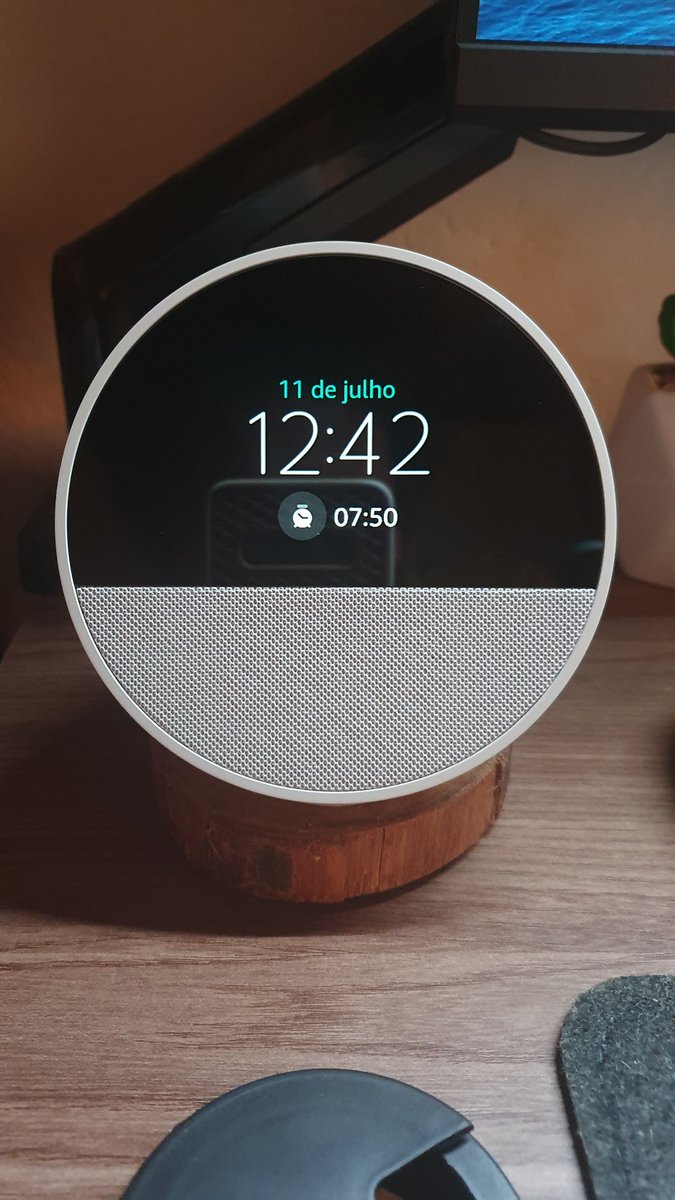 duduoo's tweet image. Echo Spot #echospot #amazon #alexa
