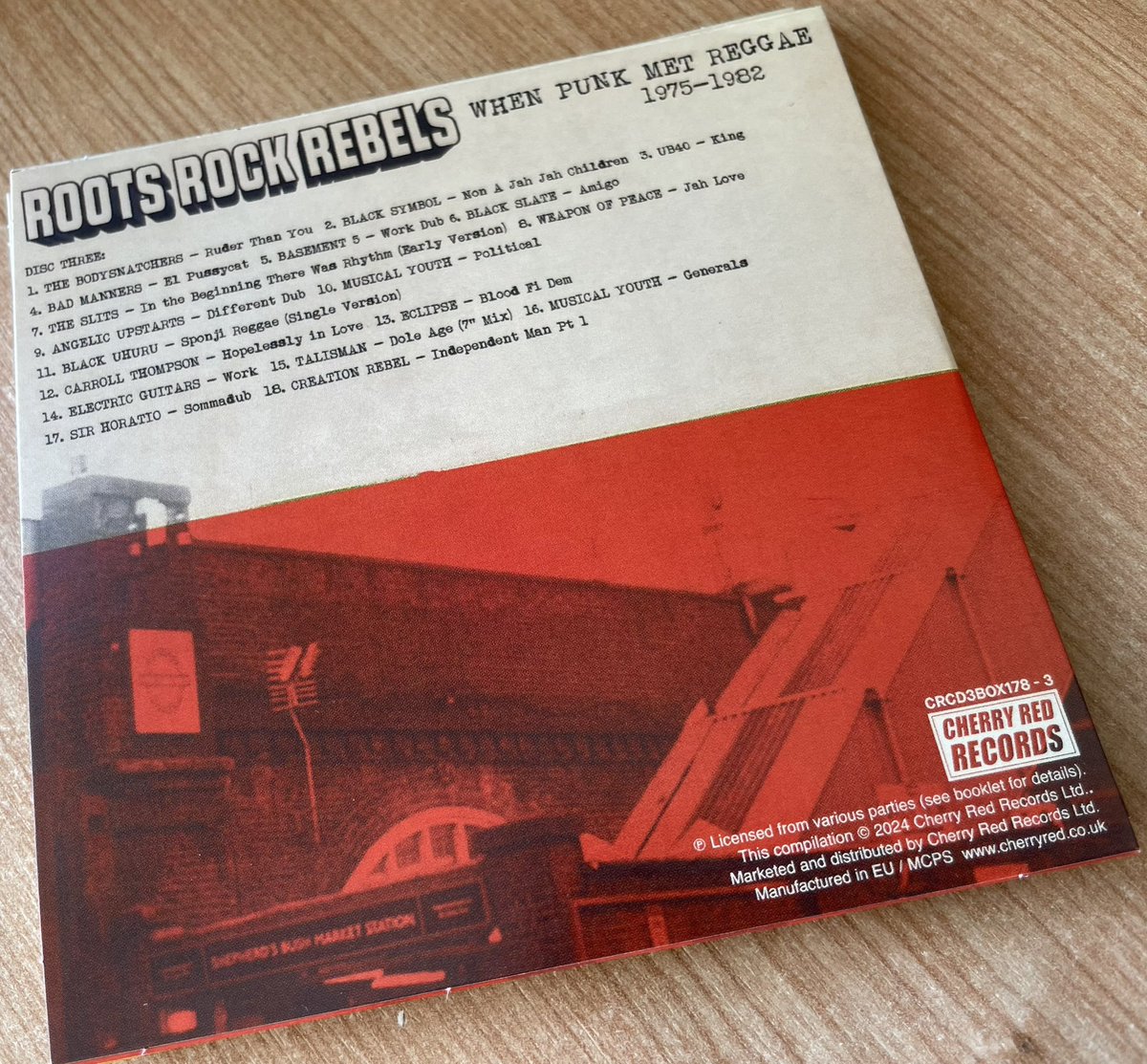 Scottish Post-Punk (@scotspostpunk) on Twitter photo ROOTS ROCK REBELS: WHEN PUNK MET REGGAE 75-82
Out in 8 days/54 tracks of roots reggae & reggae/dub influenced UK punk/new wave acts
Black Uhuru: Sponji Reggae youtu.be/fcEP801Xlow?si…
#rootsrockrebels
cherryred.co.uk/various-artist…
amazon.co.uk/ROOTS-ROCK-REB…
<a href="/NewWaveAndPunk/">PunkAndNewWave</a> ROOTS ROCK REBELS: WHEN PUNK MET REGGAE 75-82
Out in 8 days/54 tracks of roots reggae & reggae/dub influenced UK punk/new wave acts
Black Uhuru: Sponji Reggae youtu.be/fcEP801Xlow?si…
#rootsrockrebels
cherryred.co.uk/various-artist…
amazon.co.uk/ROOTS-ROCK-REB…
<a href="/NewWaveAndPunk/">PunkAndNewWave</a>