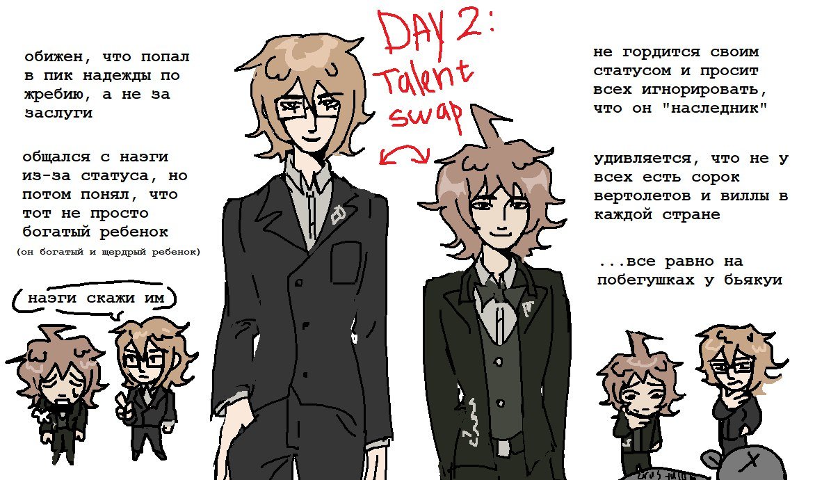 crus_tulum's tweet photo. #NaegamiWeek2024 #naegami #danganronpa #dthh #art https://t.co/0cBhu8ufHd