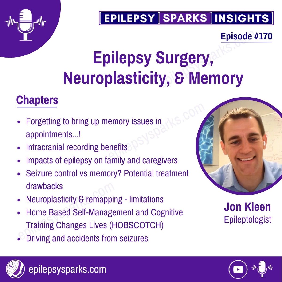 Epilepsy Sparks (@epilepsysparks) on Twitter photo Opportunity ๐ง๐น! If you seek inspiration from a clinician-scientist who has intellect, knowledge, and empathy for patients all in one(!) check out Jon Kleen ๐คฉ from the <a href="/UCSFHospitals/">UCSF Health</a> Medical Center ๐!
Watch/listen/read, here ๐!
๐น YouTube shorturl.at/WHNIC
๐ง Podcast Opportunity ๐ง๐น! If you seek inspiration from a clinician-scientist who has intellect, knowledge, and empathy for patients all in one(!) check out Jon Kleen ๐คฉ from the <a href="/UCSFHospitals/">UCSF Health</a> Medical Center ๐!
Watch/listen/read, here ๐!
๐น YouTube shorturl.at/WHNIC
๐ง Podcast