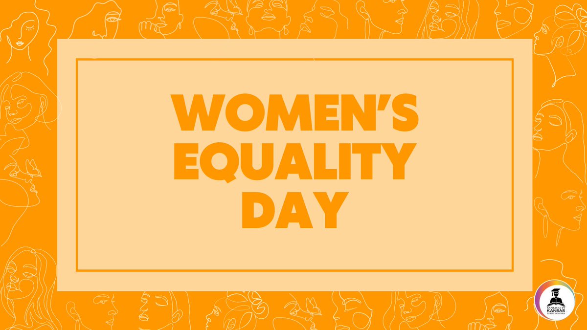 Happy Women Equity Day! Today we celebrate the progress made towards gender equality in the workplace and beyond. Let's continue to work towards a more equitable future for all. #WomenEquityDay #KCKPS #DEI