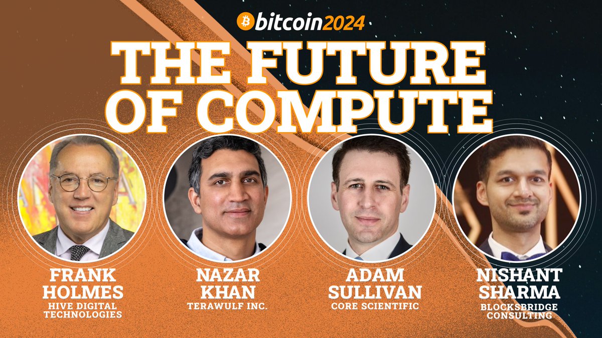 The #Bitcoin industry is leading the compute charge forward ⚡️
