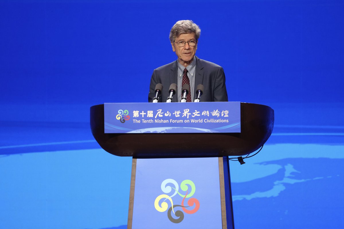 ChinaEmbGermany's tweet image. Die Welt steht am Ende der westlichen Hegemonie und wird nicht zur hegemonialen Dominanz eines einzelnen Landes übergehen, sondern zu einer Welt der #Harmonie in Vielfalt, sagte ein renommierter #US-Ökonom auf dem #Nishan Forum on World Civilizations.
bit.ly/4cVex8X