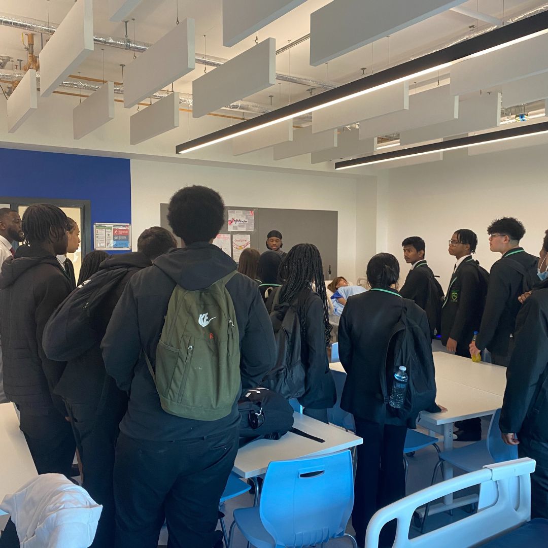 SouthBankColl's tweet photo. Huge thanks to @ArkEvelynGrace for attending a taster session at London South Bank Technical College! π We hope your students had a fantastic experience and gained valuable insights.
#SouthBankColleges #ArkEvelynGraceAcademy #Education #FutureLeaders #TasterSession https://t.co/tqQP5RvgFz