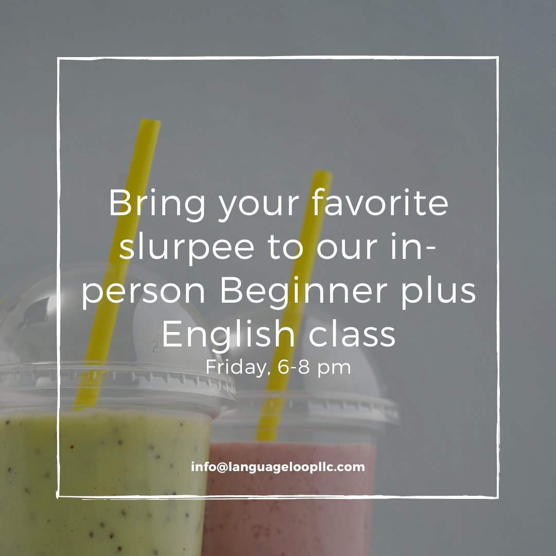 LanguageLoop's tweet image. happy @7eleven day 🥤 
languageloopllc.com/english-progra…
text / whats app : 312-837-9012
#esl #eslclasses #languageschool #englishstudent #toefl #chicago #english #usa #esl #english #englishclass #esllessons