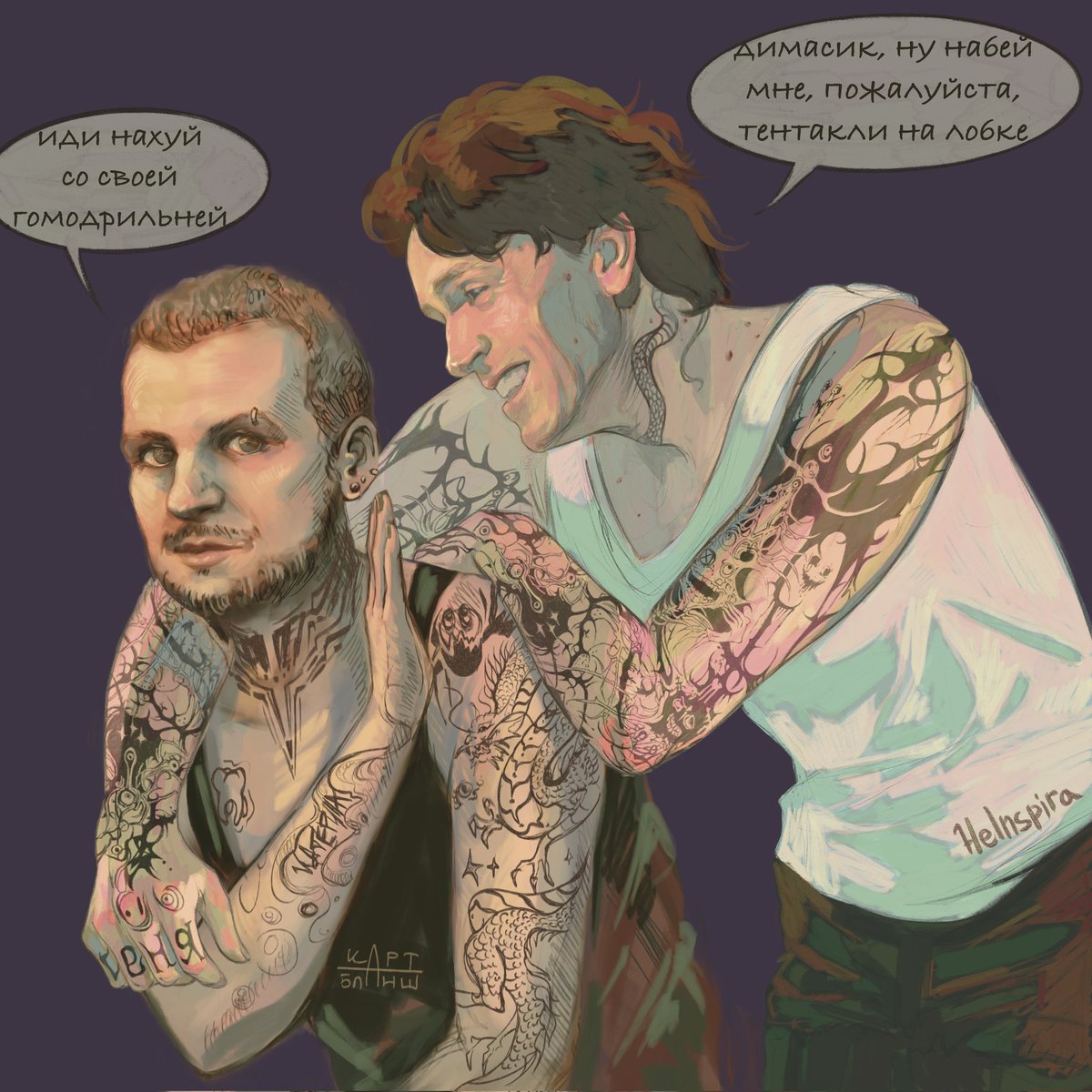 CoalblackK's tweet photo. Заколлабила с @k_art_blansh тату- аушку 😈👾

#дарсы https://t.co/3Ga3KbqcQO