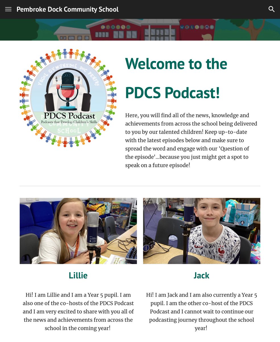 Shwmae! Welcome to the new and exciting PDCS Podcast - the Podcast that Develops Children’s Skills! We are just hours away from the launch of our first ever episode…and we couldn’t be more excited! Stay tuned for all of the latest from the talented children at <a href="/PDCSPrimary/">PDCSPrimary</a>!