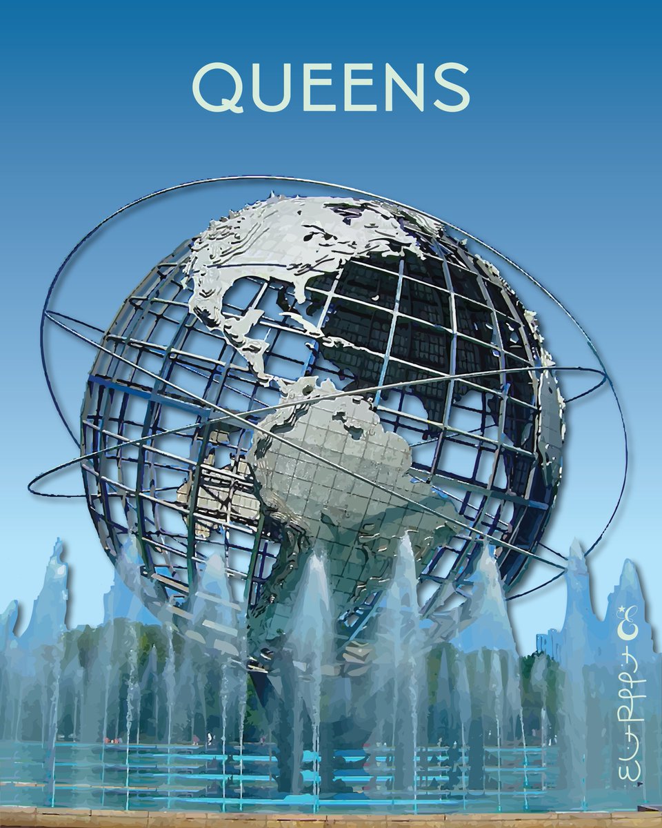 EliotRaffit's tweet photo. QUEENS AT THE UNISPHERE by ELIOT RAFFIT - Digital Painting - Collectible Fine Art from the TRAVEL Collection America's Digital Artist https://t.co/0WIvooeWNO #Eliot #EliotRaffit #DigitalPainting #DigitalArt #FineArt #Travel #Queens #NewYork #1964WorldsFair #Unisphere #QueensAtTheUniSphere #GilmoreDavidClarke #PeaceThroughUnderstanding #FlushingMeadowsCoronaPark #USSculpture #NYCLandmarks