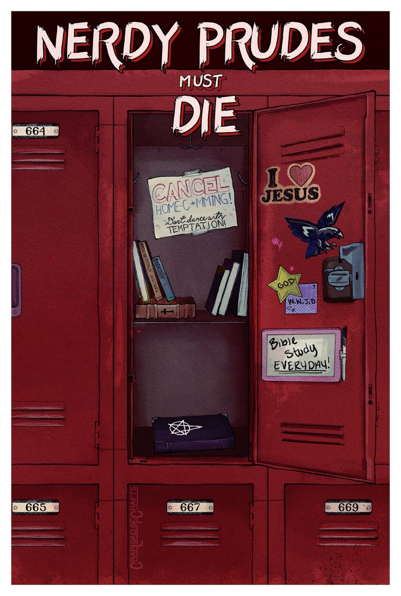 CraploadOfCraft's tweet image. “Who will pray for me when I’m gone…” 
#nerdyprudesmustdie #npmd #starkid #poster #fanart