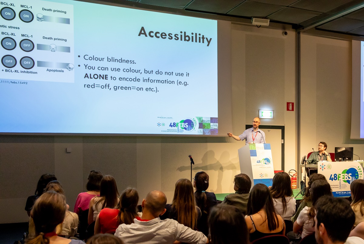 FEBS (@febsnews) on Twitter photo At the recent #FEBS2024 Congress we had a session on how to prepare a perfect graphical abstract, led by graphic artist Matteo Oliverio <a href="/matteosciart/">Matteo Oliverio</a> and <a href="/FEBS_Letters/">FEBS Letters</a> journal editor Duncan Wright.
Find out more about this great way to share your research:
network.febs.org/posts/graphica… At the recent #FEBS2024 Congress we had a session on how to prepare a perfect graphical abstract, led by graphic artist Matteo Oliverio <a href="/matteosciart/">Matteo Oliverio</a> and <a href="/FEBS_Letters/">FEBS Letters</a> journal editor Duncan Wright.
Find out more about this great way to share your research:
network.febs.org/posts/graphica…