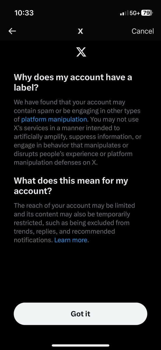 MislcoLLC's tweet photo. This platform is so infuriating.  Really considering taking the hint.  Thoughts?  I’m really at a loss.  Do they just want me to pay or what??  What am I doing wrong? https://t.co/c8aqrkEGst